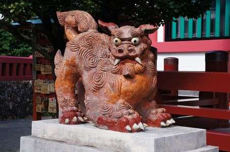 波之上宮の狛犬