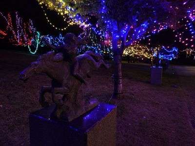 イルミネーションの騎行