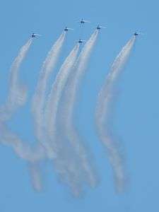 ブルーインパルス　わたSHIGA輝く国スポ総合閉会式　その２