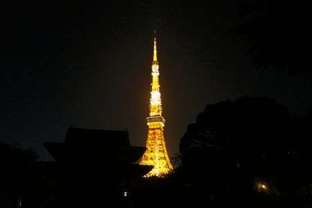 東京タワーライトアップ