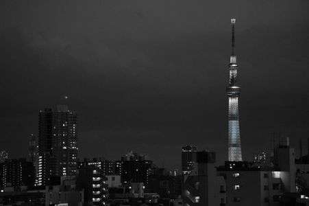 大晦日のスカイツリー