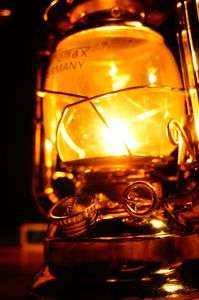 ペトロマックスの灯り