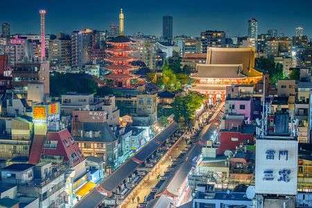浅草夜景