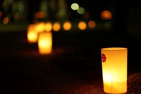 なら燈花会に行きました