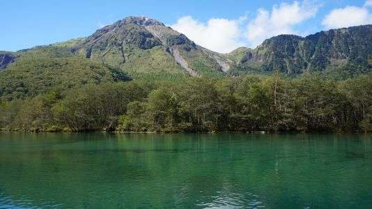 上高地　大正池