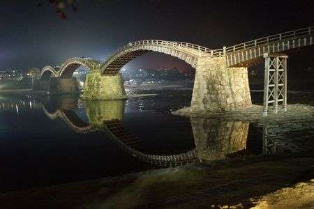 日本三名橋　「錦帯橋」