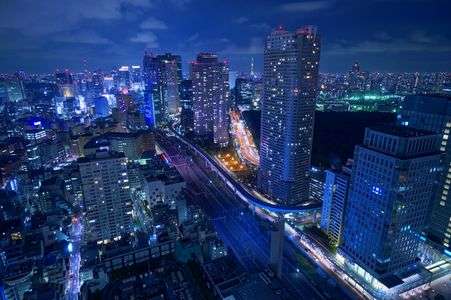 世界貿易センタービルより夜景