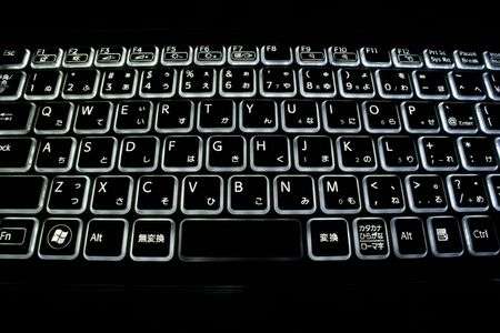 真夜中のキーボード