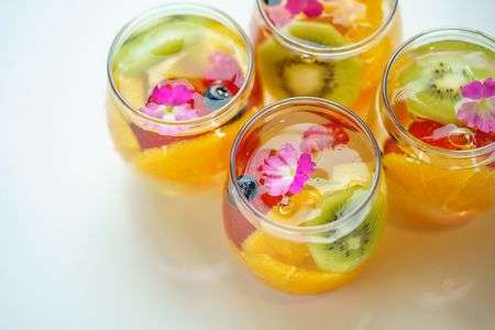 フルーツのジュレ