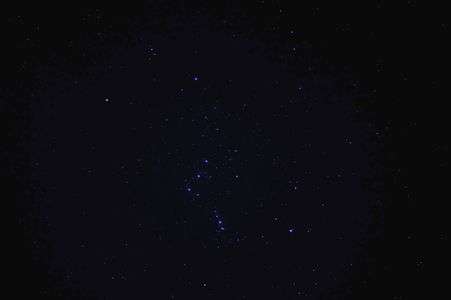 台風一過の夜の空