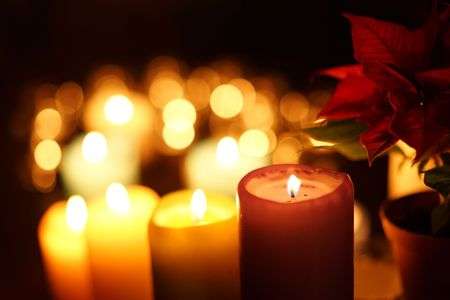 candle night Xmas ver