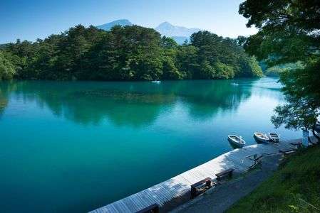 裏磐梯・毘沙門沼