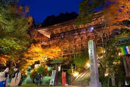 書写山円教寺 もみじまつり ライトアップ
