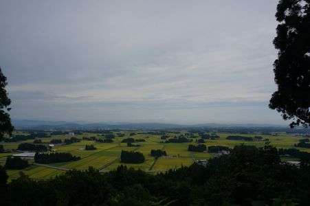 方十里　稗貫のみかも　稲熟れて ・・・