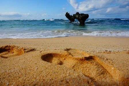 古宇利ブルーとハート岩