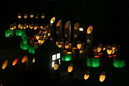 飯田市の竹宵祭り