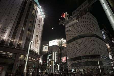 銀座の夜
