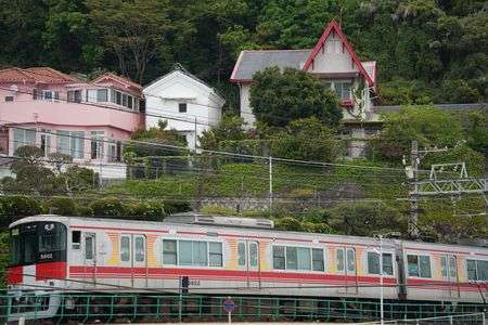 山陽電気鉄道 2022 #1 塩屋での一枚