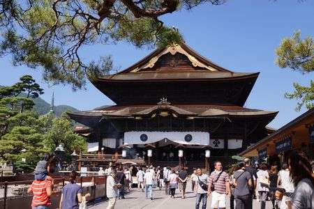夏の善光寺参り