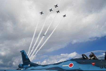 Blue Impulse in 小松基地航空祭