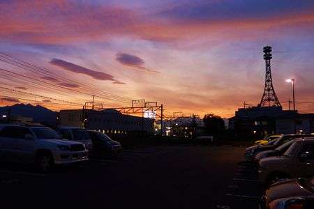 ナイス夕映え！