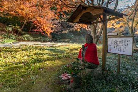 明月院、過ぎゆく秋