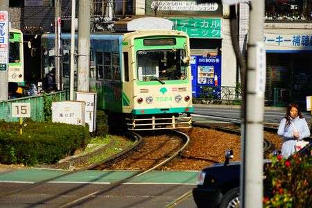 あっ！　都電荒川線だ！