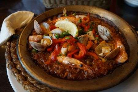 美味しいパエリア