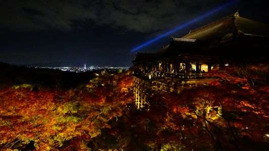 清水寺ライトアップ