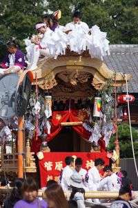 大東市秋まつり　10月12日　住道だんじり　６台集合