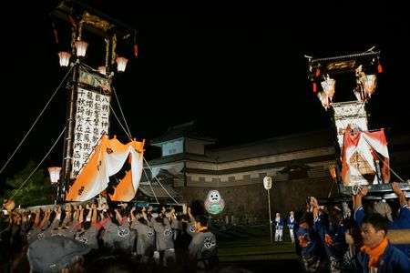 金沢城とキリコ、そしてひゃくまんさん