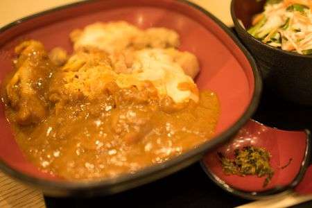 親子丼カレー