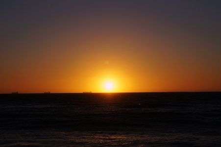 Sunset at Cottesloe beach