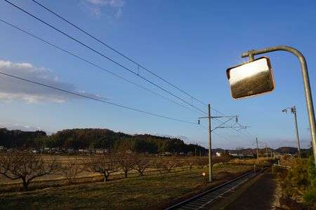 無人駅と空その２