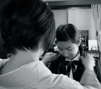 初めての三つ編み