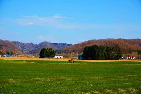北海道東部の春