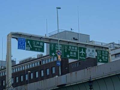 日本橋の上