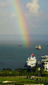 虹のスタート地点