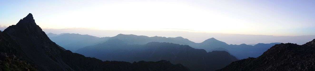 朝焼け(槍がr岳)