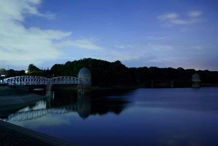 故郷の貯水池