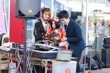 町田に　和楽器バンドが　来た～　！！！