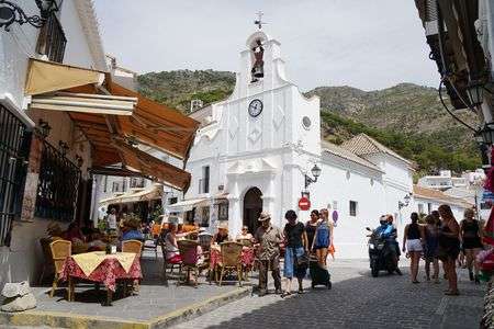 ミハス（スペイン）にて