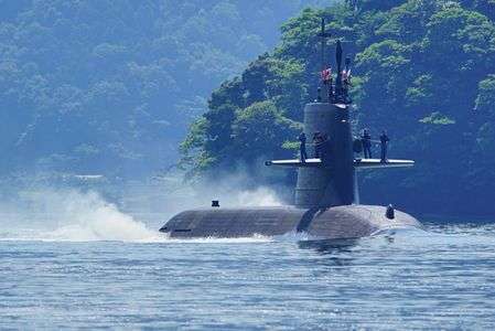 潜水艦「せきりゅう」@舞鶴湾