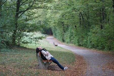 To feel what she feels