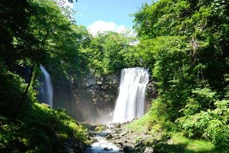 アシリベツの滝