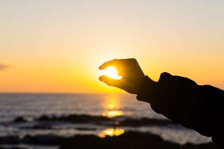 館山からの日の出