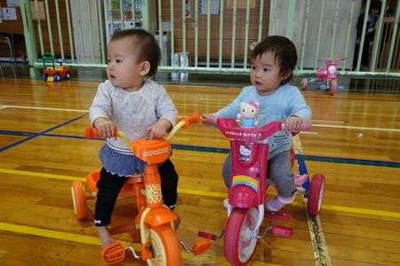 自転車デビュー