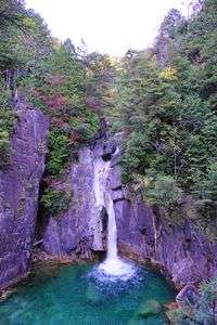 木曽　柿其渓谷　牛ヶ滝