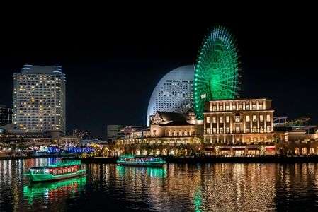 みなとみらいの夜景