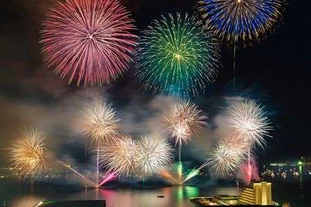 一年一度！みなと神戸花火大会🎆2016.8.6